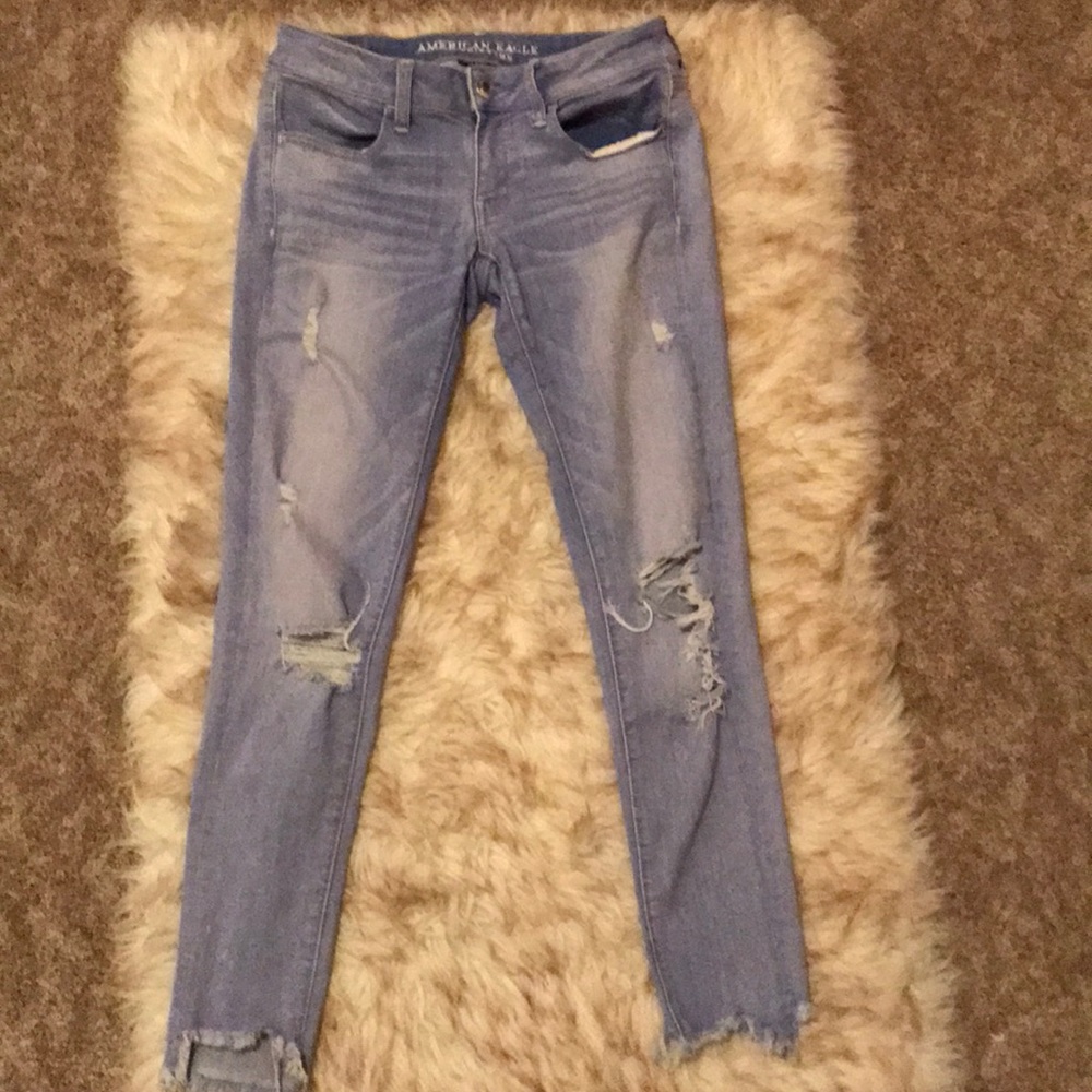 Distressed Jeans